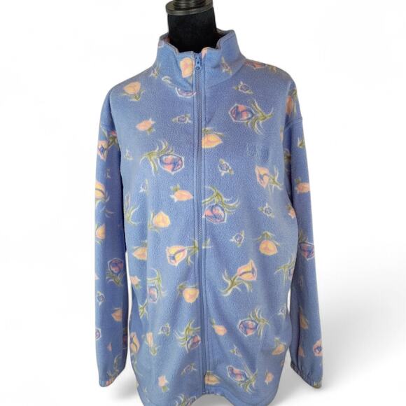 NORTHERN REFLECTIONS Warm Winter Jacket XL Polyester Floral Cozy - Picture 2 of 4